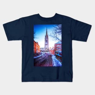 St James' Church, Louth, Lincolnshire, UK Kids T-Shirt